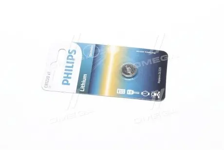 Батарейки кнопкові, літієві CR122000B PHILIPS CR1220/00B
