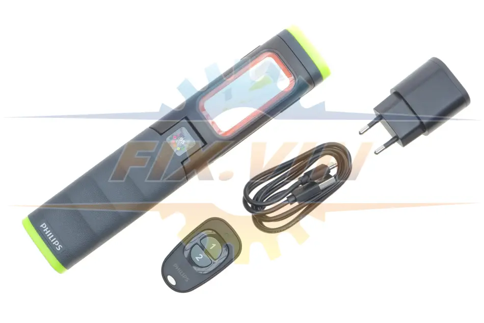 Ліхтарик інспекційний Xperion 6000 Pillar (6000K/режими 500lm/250lm/150lm/нахил 90°/УФ-світло/CRI95/гачок 360°/магніт) PHILIPS X60UVPI (фото 1)