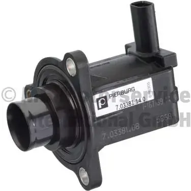 Електричний контрольний клапан (12В) CHEVROLET EQUINOX, MALIBU OPEL ADAM, ASTRA K, CORSA E, INSIGNIA B, INSIGNIA B COUNTRY, INSIGNIA B GRAND SPORT, MOKKA / MOKKA X 1.0-1.5 07.14- PIERBURG 7.03381.14.0 (фото 1)