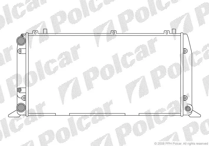 Радіатори охолодження POLCAR/SRL 130708-4 (фото 1)