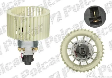 Вентилятор кабіни POLCAR/SRL 1316NU-1