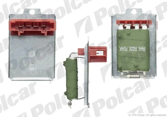 Регулятор вентилятора кабіни POLCAR/SRL 1324KST-1 (фото 1)