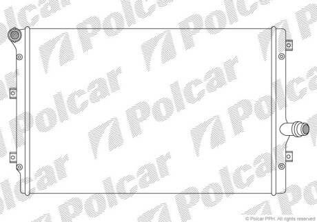 Радіатори охолодження POLCAR/SRL 133108A4