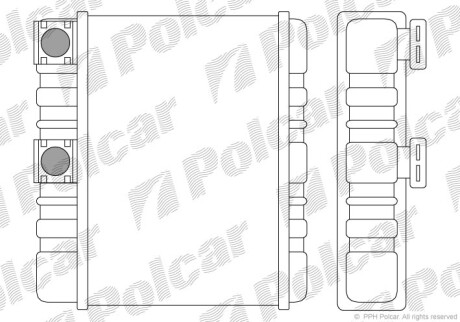 Радіатори обігріву POLCAR/SRL 2008N8-2