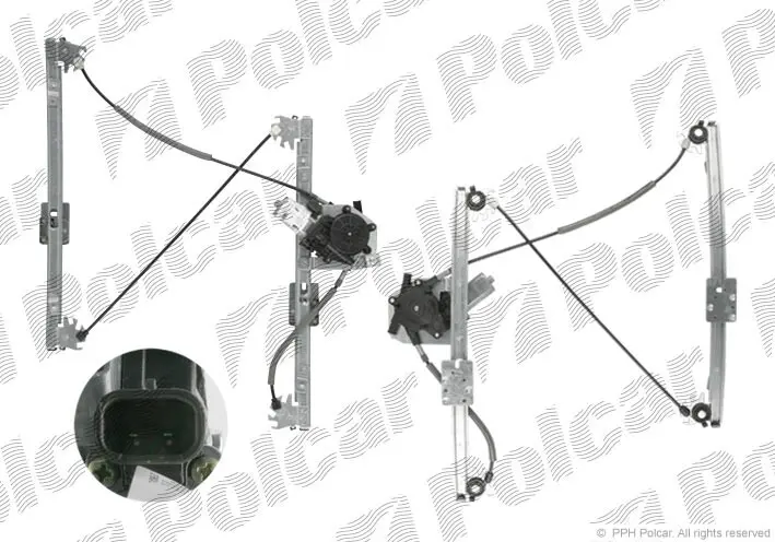 Склопідйомник електричний POLCAR/SRL 2008PSE1 (фото 1)