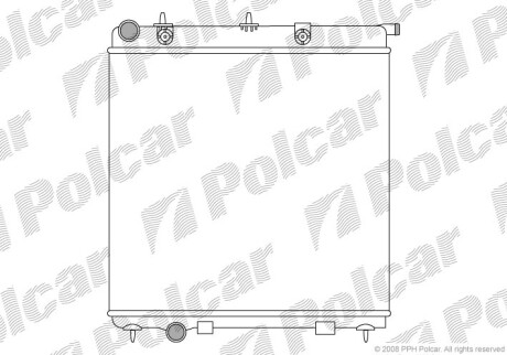 Радіатори охолодження POLCAR/SRL 231508A1