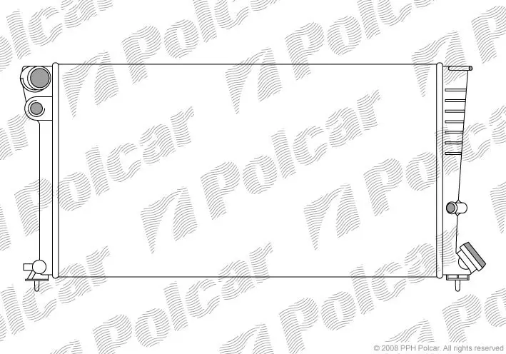 Радіатори охолодження POLCAR/SRL 235008A5 (фото 1)