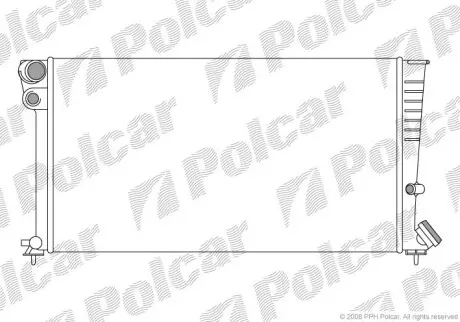 Радіатори охолодження POLCAR/SRL 235008A5