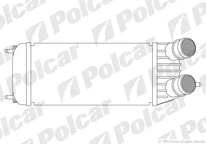 Радіатори повітря (Інтеркулери) POLCAR/SRL 2397J8-1 (фото 1)