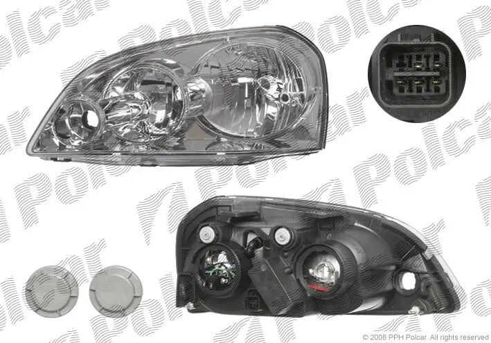 Фара основна POLCAR/SRL 250609-E (фото 1)