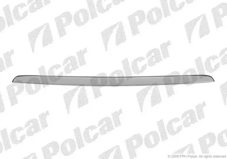 Накладка капота POLCAR/SRL 250703-1