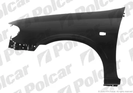 Крило переднє ліве Nissan ALMERA, 2003- POLCAR POLCAR/SRL 275701