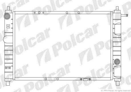 Радіатори охолодження POLCAR/SRL 290208-A