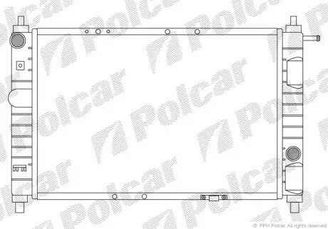 Радіатори охолодження POLCAR/SRL 290208-A