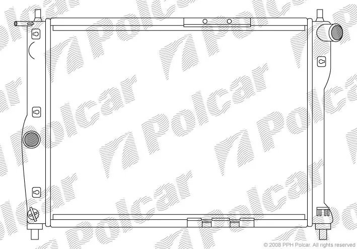 Радіатори охолодження POLCAR/SRL 291208A1 (фото 1)
