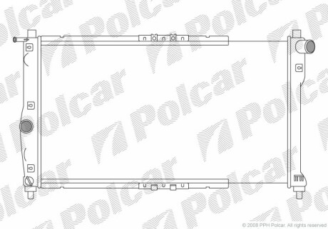 Радіатори охолодження POLCAR/SRL 292208A1