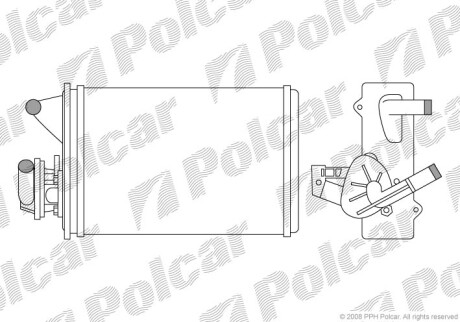 Радіатори обігріву POLCAR/SRL 3016N8-1