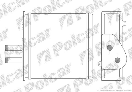 Радіатори обігріву POLCAR/SRL 3017N8-1