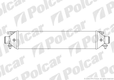 Радіатори повітря (Інтеркулери) POLCAR/SRL 3024J8-3 (фото 1)