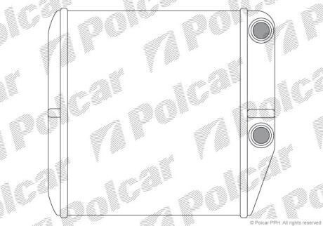 Радіатори обігріву POLCAR/SRL 3024N8-2