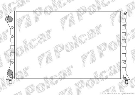 Радіатори охолодження POLCAR/SRL 304008A4