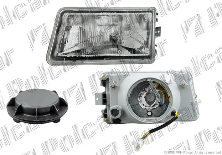 Фара основная IVECO DAILY, 03.90-/04.96-12.98 POLCAR/SRL 3050101E (фото 1)