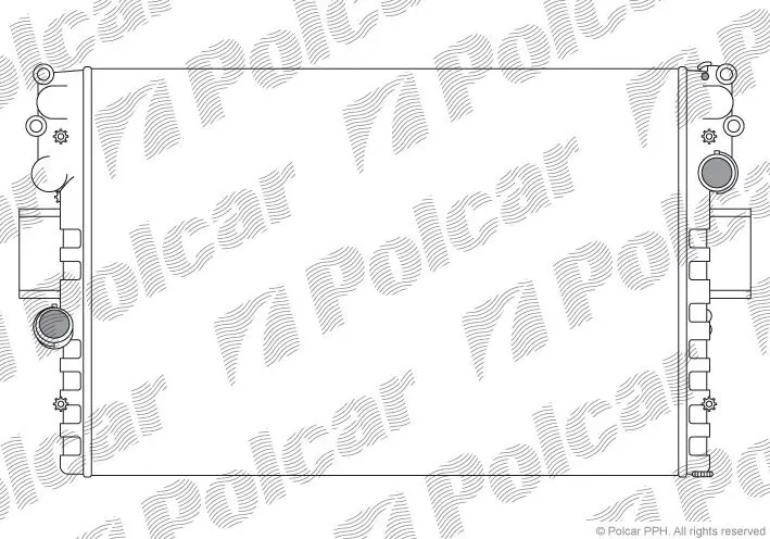 Радіатори охолодження POLCAR/SRL 305208A4 (фото 1)