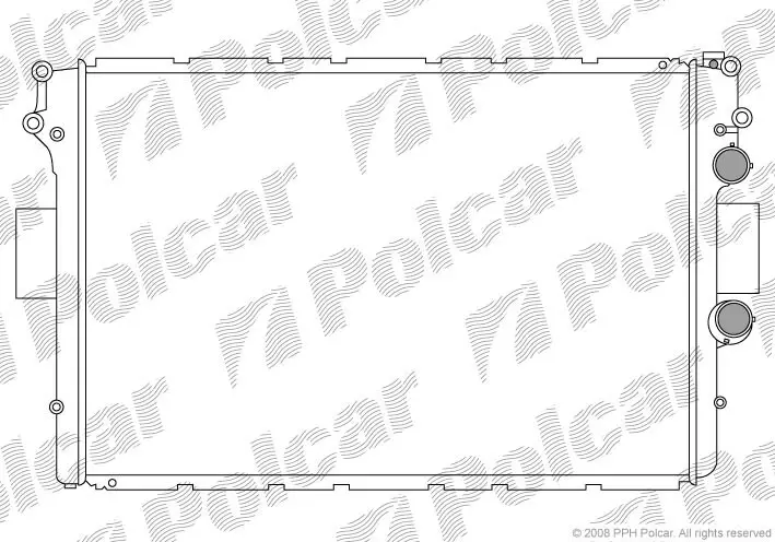 Радіатори охолодження POLCAR/SRL 305208B3 (фото 1)