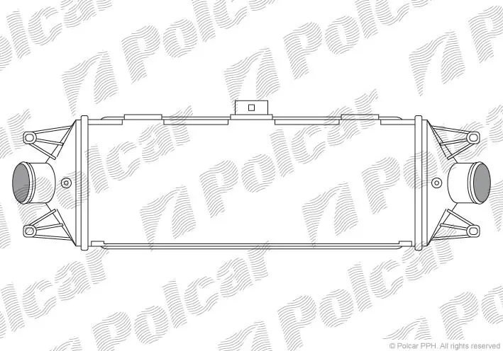 Радіатори повітря (Інтеркулери) POLCAR/SRL 3052J8-1 (фото 1)