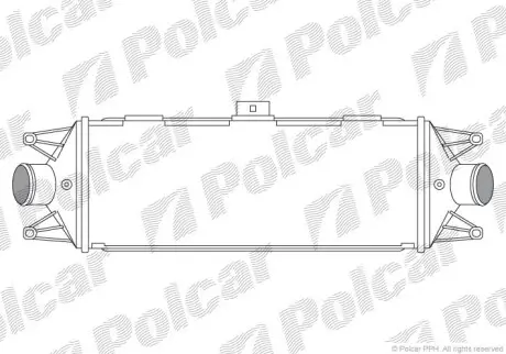 Радіатори повітря (Інтеркулери) POLCAR/SRL 3052J8-1