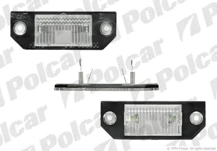 Ліхтар номерного знаку FORD FOCUS C-MAX, FOCUS II 10.03-09.12 POLCAR/SRL 3202959E (фото 1)