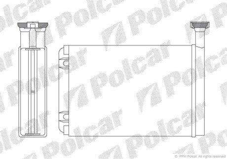 Радіатори обігріву POLCAR/SRL 3216N8-2