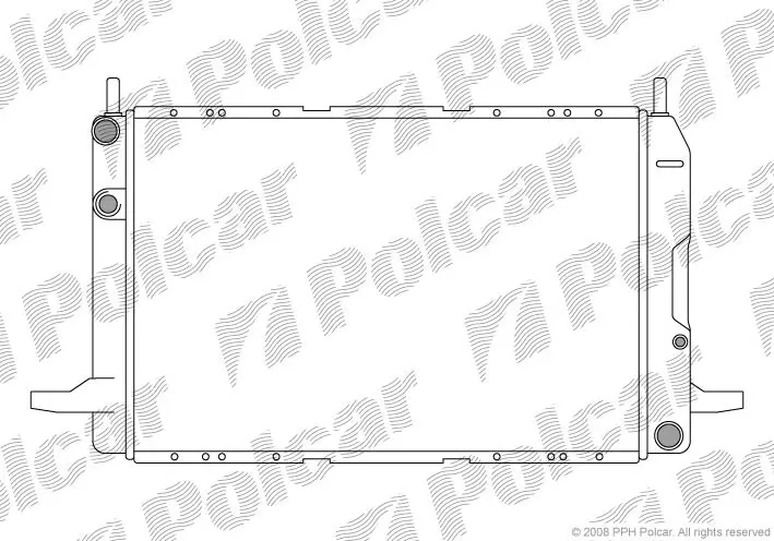 Радіатори охолодження POLCAR/SRL 322308A4 (фото 1)
