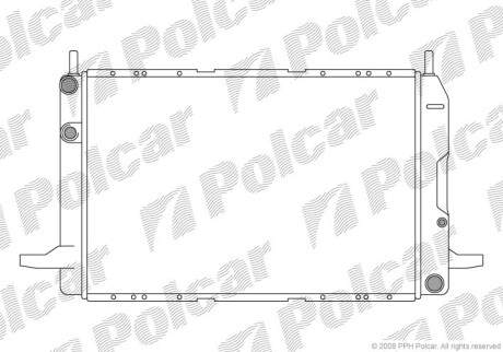 Радіатори охолодження POLCAR/SRL 322308A4