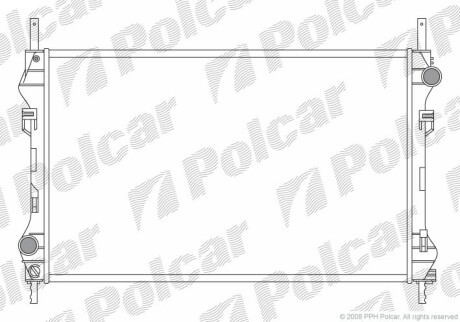 Радіатори охолодження POLCAR/SRL 324708A1