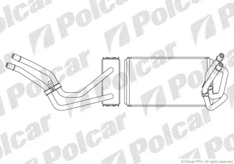 Радіатори обігріву POLCAR/SRL 3247N8-2