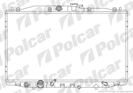 Радіатори охолодження POLCAR/SRL 383308-2