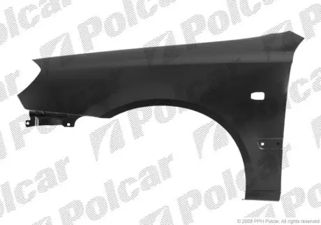 Крило переднє лівий POLCAR/SRL 400801