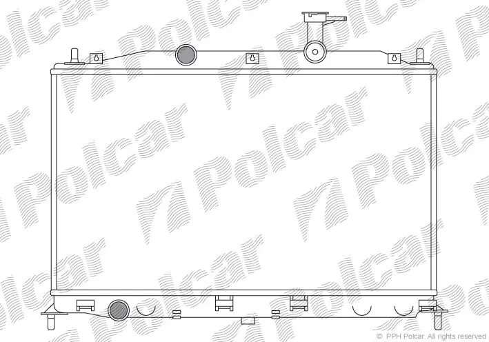 Радіатори охолодження POLCAR/SRL 400908-1 (фото 1)