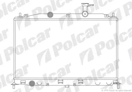 Радіатори охолодження POLCAR/SRL 400908-1