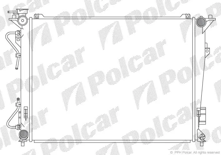 Радіатори охолодження POLCAR/SRL 402608-1 (фото 1)