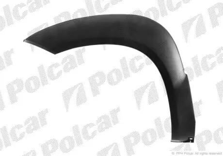 Накладка крила лівий POLCAR/SRL 404701-5