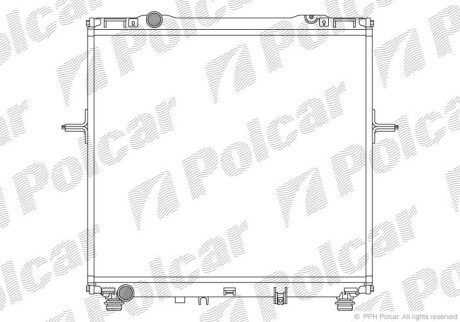 Радіатори охолодження POLCAR/SRL 4170085X