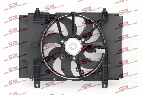 Дифузор вентилятора двигуна POLCAR/SRL 41X123W2S