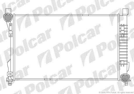 Радіатори охолодження POLCAR/SRL 500308-1