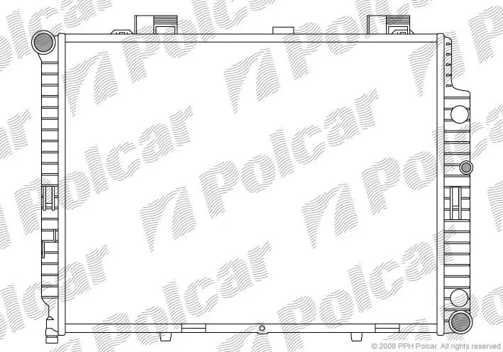 Радіатори охолодження POLCAR/SRL 502108-4 (фото 1)