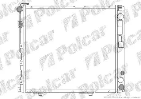 Радіатори охолодження POLCAR/SRL 50240803