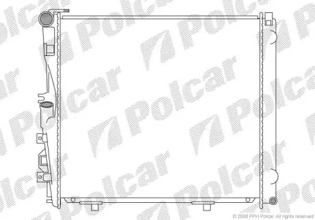 Радіатори охолодження POLCAR/SRL 502408