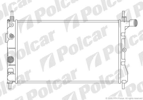 Радіатори охолодження POLCAR/SRL 550508A2