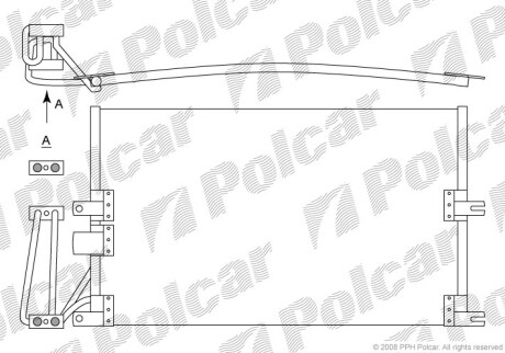 Радіатори кондиціонера POLCAR/SRL 5516K8C1